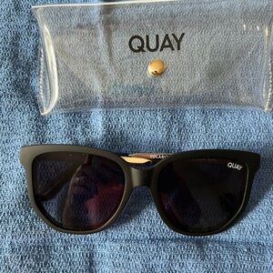 NWOT Quay polarized coffee run mini sunglasses